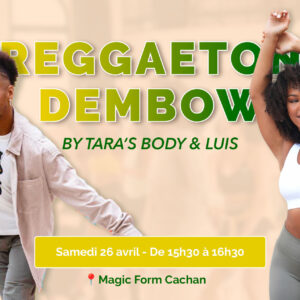 REGGAETON DEMBOW DANCE WORKOUT 26 AVRIL-2