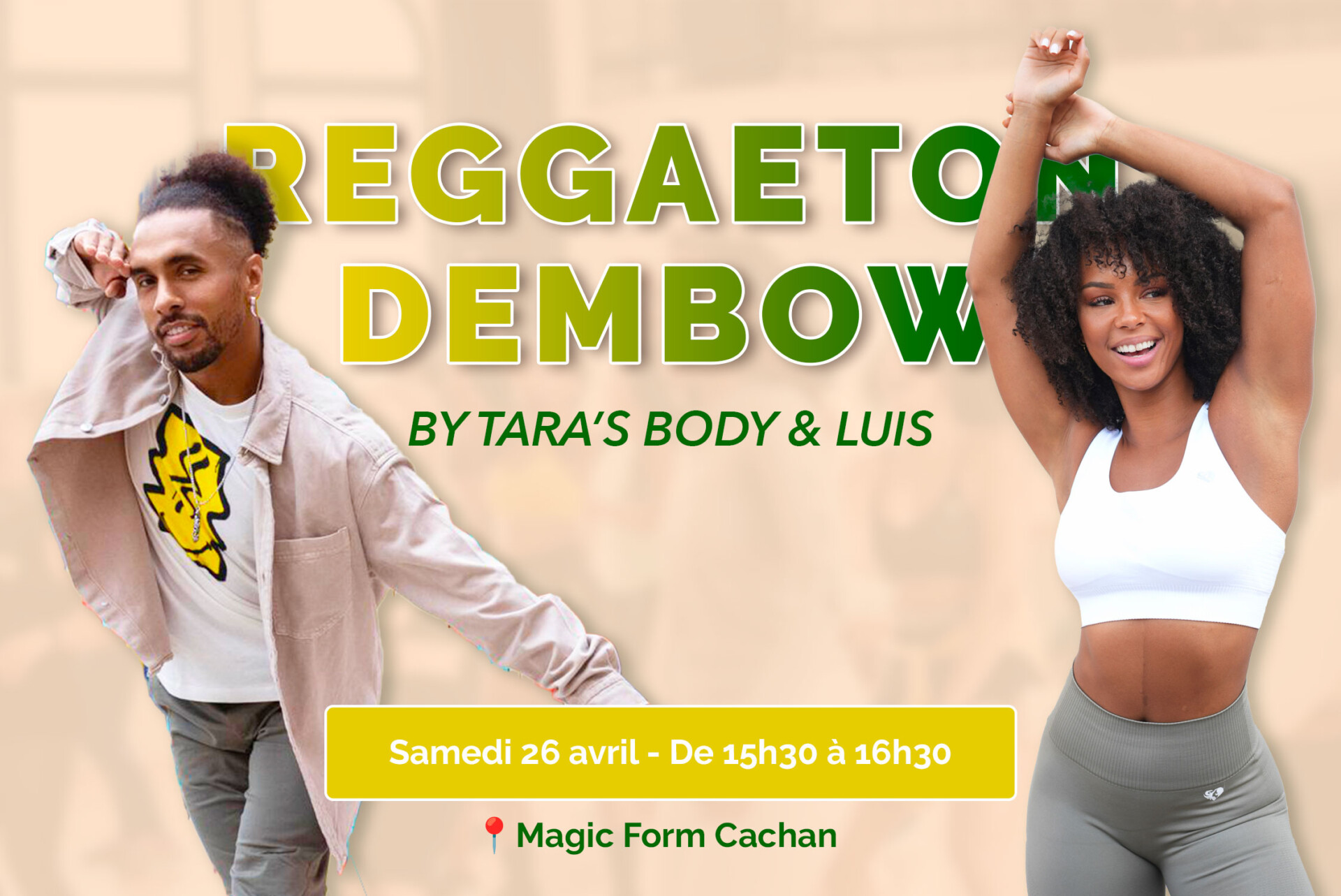 REGGAETON DEMBOW DANCE WORKOUT 26 AVRIL-2