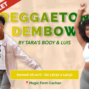 REGGAETON DEMBOW DANCE WORKOUT 26 AVRIL