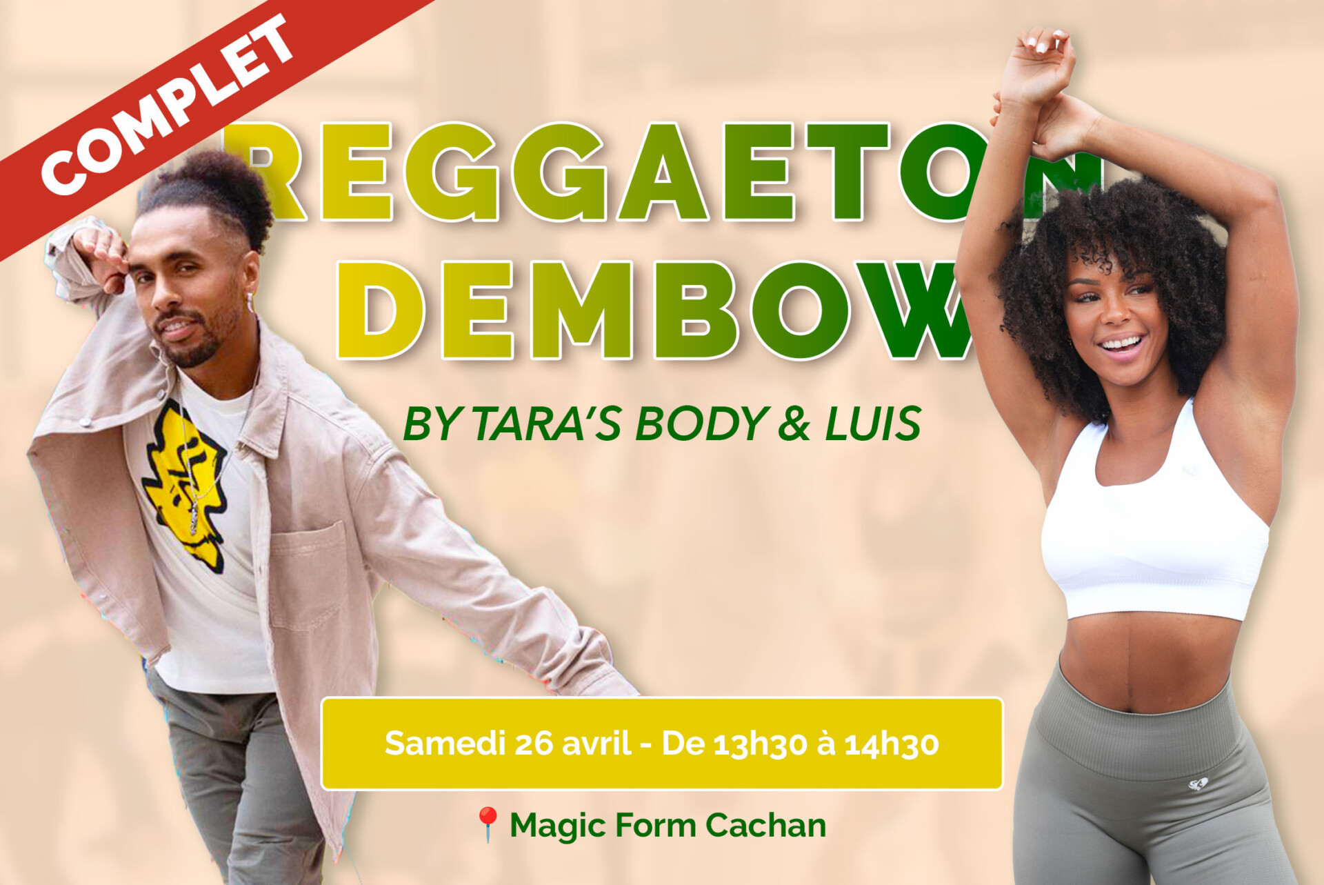 REGGAETON DEMBOW DANCE WORKOUT 26 AVRIL