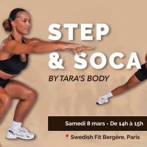 STEP & SOCA DANCE WORKOUT 8 MARS