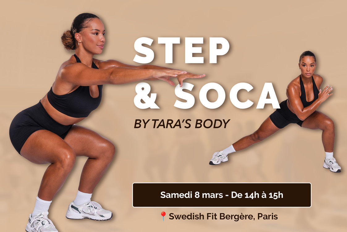 STEP & SOCA DANCE WORKOUT 8 MARS